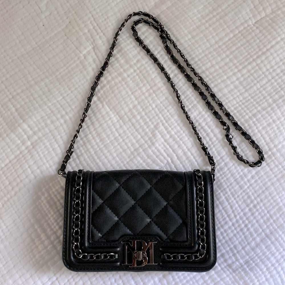Badgley Mischka Faux Leather Crossbody Bag